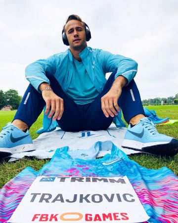 Nike Zoom Superfly Elite of Milan Trajkovic on the account Instagram of @milan110mh