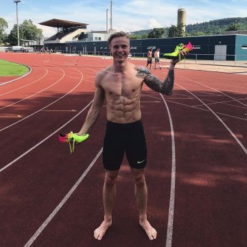 Nike superfly elite of Gregor Traber on the account Instagram of @gregor_traber