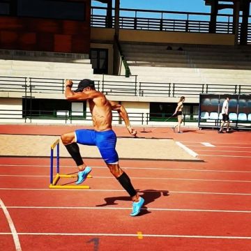 Nike Zoom Superfly Elite de Yasmani Copello en la cuenta de Instagram de @yasmanicopello
