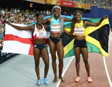 Nike Zoom Superfly Elite de Dina Asher-Smith en la cuenta de Instagram de @dinaashersmith