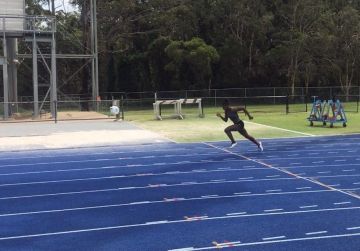 Nike Zoom Superfly Elite de Dina Asher-Smith en la cuenta de Instagram de @dinaashersmith