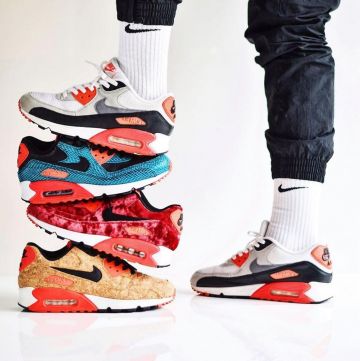 Air max 90 "infrared" worn by airmaxkicks on the account Instagram of @airmaxkicks 