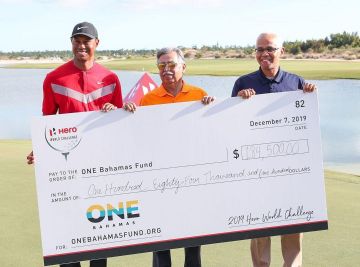 Nike Dri-FIT Tiger Woods Vapor of Tiger Woods on the account Instagram of @tigerwoods