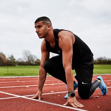Nike Zoom Superfly Elite de Adam Gemili en la cuenta de Instagram de @adamgemili