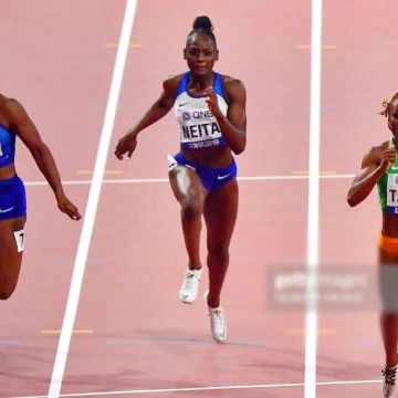 Nike Superfly Elite de Daryll Neita sur le compte Instagram de @daryllneita