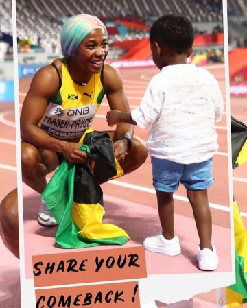 Nike Superfly Elite Shelly-Ann Fraser-Pryce on the account Instagram of @realshellyannfp