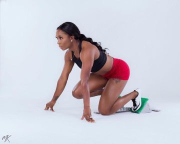 Nike Zoom Superfly Elite Shelly-Ann Fraser-Pryce on the account Instagram of @realshellyannfp