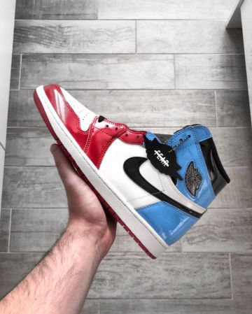 Jordan 1 fearless en la cuenta de Instagram de @q_tto