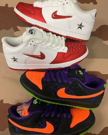 Nike SB Dunk Low Night of Mischief Halloween sur le compte Instagram de @clockers_paris