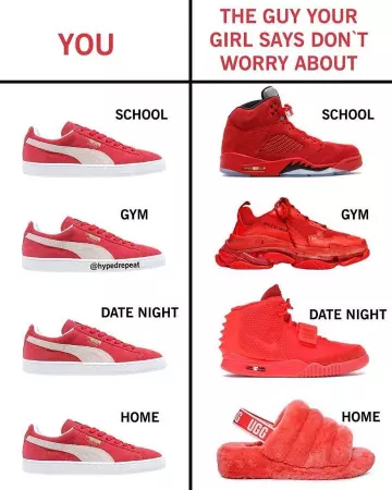 Air Yeezy 2 Red October sur le compte Instagram de @boostenemy
