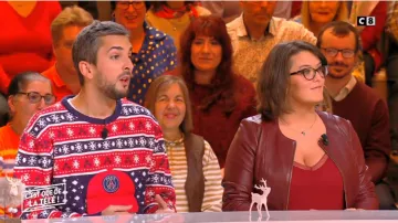The pull of Christmas in the PSG Thibaud Vezirian in It is that of the tv !