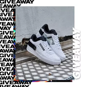 Air Force 1 Type White Black Volt on the account Instagram of @wethenew