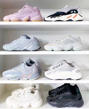 Adidas Yeezy Boost 700 V2 Hospital Blue account on the Instagram of @sneakersfromfrance