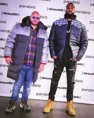 Sneakers air jordan olive green worn by Fat Joe on the account Instagram of @fatjoe