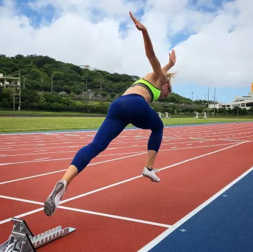 Nike Superfly Elite de Cindy Roleder sur le compte Instagram de @cindy_roleder