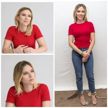 Sandalias Aquazzura de Scarlett Johansson en la cuenta de Instagram @scarlett_johanssonoffical