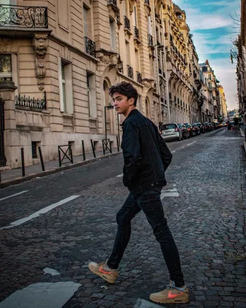 La paire de Nike Off-White de Inoxtag sur le compte Instagram de @inoxtagytb