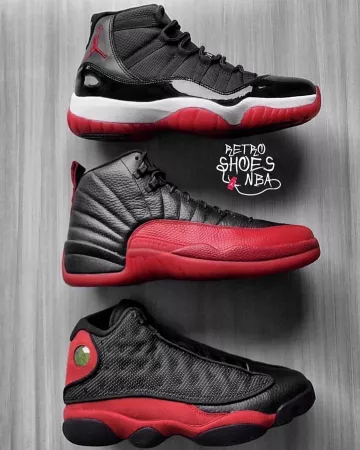 Jordan 13 Retro Bred (2013) sur le compte Instagram de @retroshoesnba