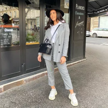 Sombrero de lana Fedora de Laura Naim en la cuenta de Instagram @laura_naim
