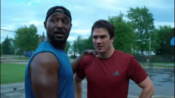 Blue Debardeur de Michael Fayne (Adrian Holmes) en V Wars (S01E03)