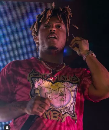 MBM "Evol love" T-Shirt worn by Juice Wrld on his Instagram account @juicewrld999