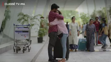 Pantalones gris oscuro de Dhruv Sehgal (Dhruv Sehgal) en The Little Things (S03E03)