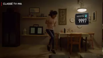 Legging navy blue of Kavya Kulkarni (Mithila Palkar) in The small things (S03E03)