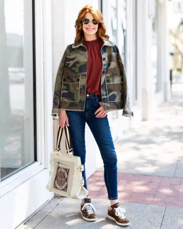 Joe Cheville Skinny Jeans de Cathy Williamson sur l'Instagram account @themiddlepageblog