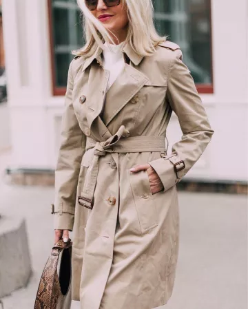 Bolsa impresa de Erin Busbee en la cuenta de Instagram @busbeestyle