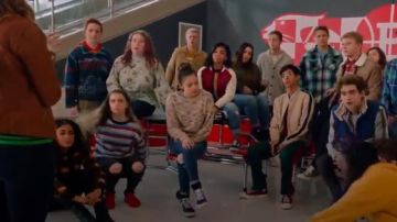 Vans Blue/Purple Sk8-hi Pro Lizzie Sneakers worn by Nini (Olivia Rodrigo) in High School Musical: The Musical: The Series Season 1 Episode 8