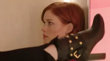 See by Chloe Neo Janis High Heel Boots worn by Joan (Lauren Graham) in Zoey's Extraordinary Playlist Season 1 Episode 1 