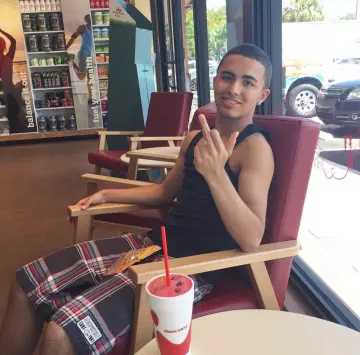 Le débardeur noir de Lil Pump sur son compte Instagram @lilpump