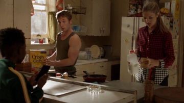 Rag & Bone Birdie Shirt porté par Tami Tamietti (Kate Mineur) dans Shameless Saison 10 Épisode 8