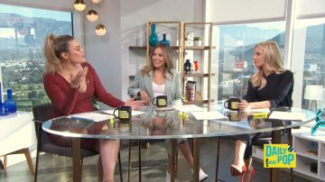 Topshop Vert Peg Pantalon porté par Erin Lim sur E! News Le 2 Janvier 2020