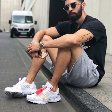 Presto Nike x Off-White  porté par So Style  sur le compte Instagram de @sostyle_off 