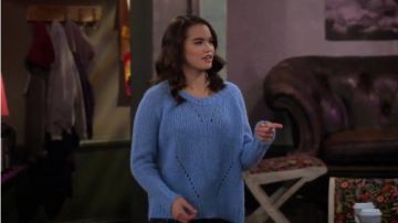 Blue Blend Sweater worn by Alexa Mendoza (Paris Berelc) in Alexa & Katie Season 3 Episode 7