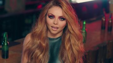Crop top green Jesy Nelson in Little Mix - No More Sad Songs (Official Video) ft. Machine Gun Kelly