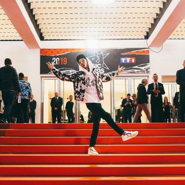 Le Coq sportif x Visionaire worn by Bigflo on the account Instagram of @bigflo_real 