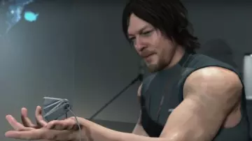 The padded Q-Pidon of Norman Reedus in the Death Stranding - Launch Trailer | PS4