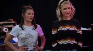 Black Sweater worn by Katie Cooper (Isabel May) in Alexa & Katie Season 3 Episode 6