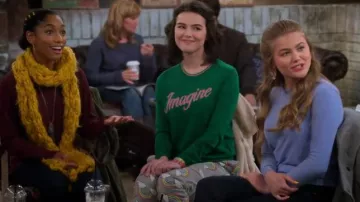 Crewneck Sweater worn by Hannah (Merit Leighton) in Alexa & Katie Season 3 Episode 6