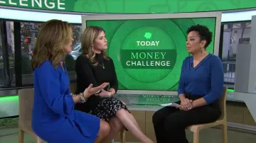 Lela rose Black Turtle­neck Lace Hem Dress worn by Jenna Bush Hager on Today January 6, 2020