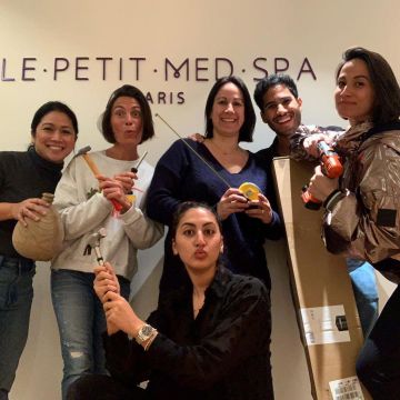 Sudadera MIFA de Alessandra Sublet en la cuenta de Instagram de @alessandra_sublet