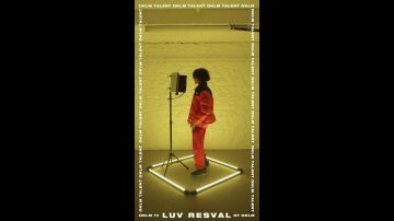 The orange pants worn by Luv Resval in her video clip "Skywalker" | #TalentOKLM