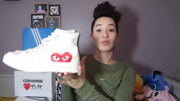 Rachel Lifestyle El par de converse x like boys de Rachel en el video ¡TODAS MIS ZAPATILLAS! 