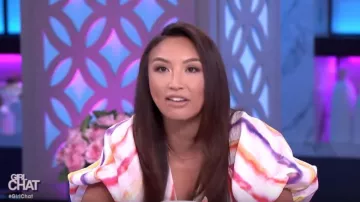 Nicholas Shaan­ti Dress worn by Jeannie Mai on The Real January 8, 2020