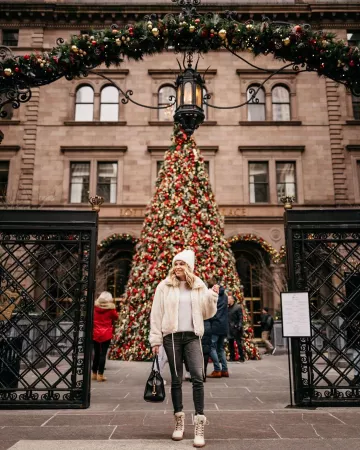 Samantha Hiker Boots de Brooke Burnett en la cuenta de Instagram @onesmallblonde