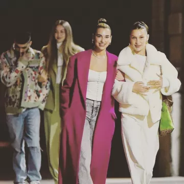 Eli halili Moon­stone Ring worn by Bella Hadid in New York City January 11, 2020