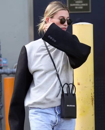 Gafas de sol Saint Laurent Sl usadas por Hailey Bieber Honor Bar 9 de enero de 2020