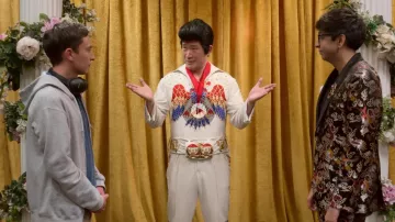 Printed Blazer Jacket worn by Zahid (Nik Dodani) as seen in Atypical (S03E10)